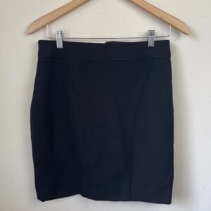 Zac Posen Wool Mini Pencil Skirt‎